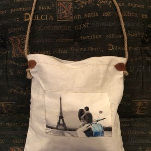 Paris book bag